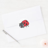 Sticker Rond Ladybird (Enveloppe)