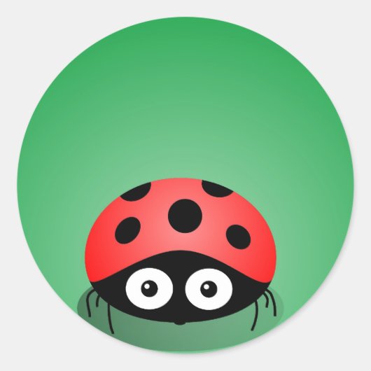 Sticker Rond Ladybug (Devant)
