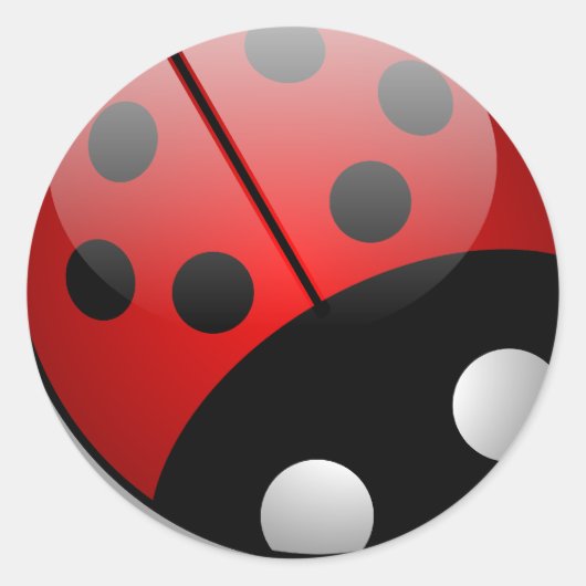 Sticker Rond Ladybug (Devant)