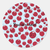 Sticker Rond Ladybug Shindig (Devant)
