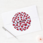 Sticker Rond Ladybug Shindig (Enveloppe)