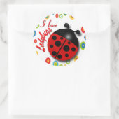 Sticker Rond Ladybugs (Sac)