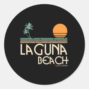 Sticker Rond Laguna Beach