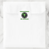 Sticker Rond Laisser le canapé - Réalisation déverrouillée (Sac)