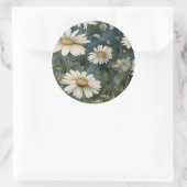 Sticker Rond Laissez fleurir votre créativité avec un design ma (Sac)