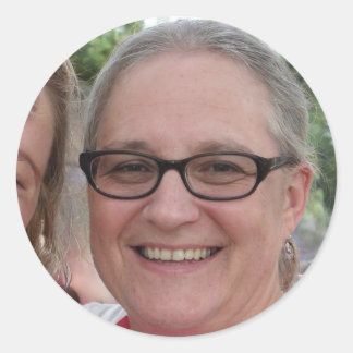 Sticker Rond Laissez vos rêves prendre l'avion