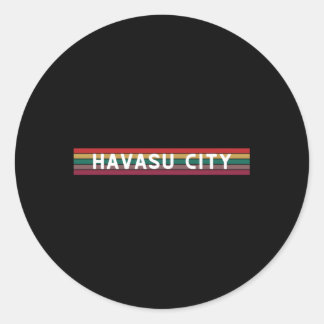 Sticker Rond Lake Havasu City Adventure Tourist Vacances Reside