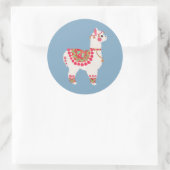 Sticker Rond L'Alpaca (Sac)