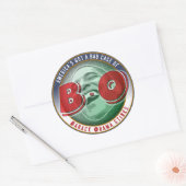 Sticker Rond L'Amérique a un mauvais Coque de... (Enveloppe)