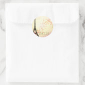 Sticker Rond L'amour à Paris (Sac)