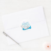 Sticker Rond L'amour de l'armée (Enveloppe)