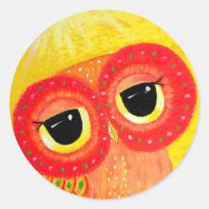 Sticker Rond L'amour est comme The Sun