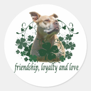 Sticker Rond L'amour irlandais