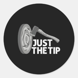 Sticker Rond Lancement Ax Pour Throwers Ax