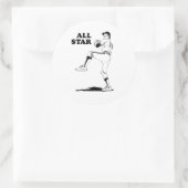 Sticker Rond Lanceur vedette (Sac)