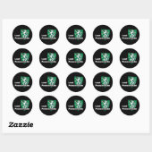 Sticker Rond Landpomerantschn Styrie Autriche Dialecte (Feuille)