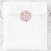 Sticker Rond L'ange chante ~ (Sac)