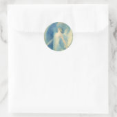 Sticker Rond L'Ange de William Baxter Closson (Sac)