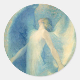 Sticker Rond L'Ange de William Baxter Closson