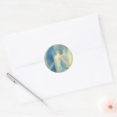 Sticker Rond L'Ange de William Baxter Closson (Enveloppe)