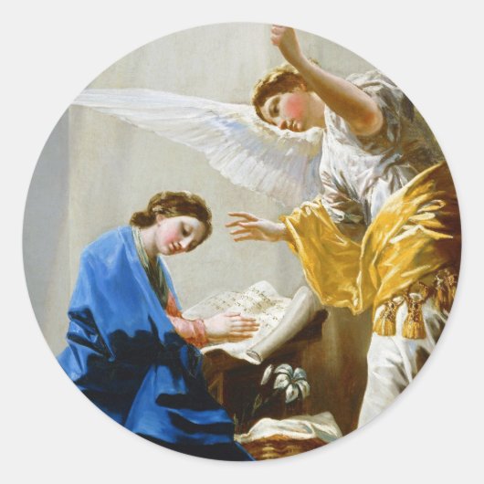 Sticker Rond L'annonce Francisco José de Goya (Devant)