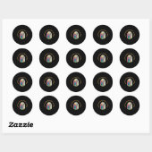Sticker Rond L'Annonciation du Seigneur (Feuille)