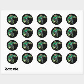 Sticker Rond Lanterne verte John Stewart (Feuille)