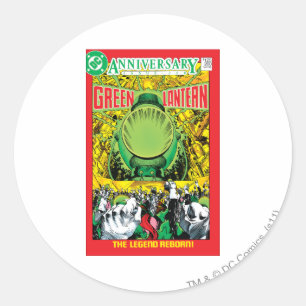 Sticker Rond Lanterne Verte - La Légende renaît