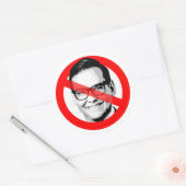 Sticker Rond L'Anti-George Santos A Franchi La Face (Enveloppe)