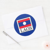 Sticker Rond Laos (Enveloppe)