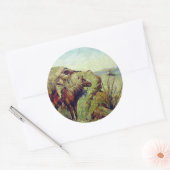 Sticker Rond L'Apache (Enveloppe)