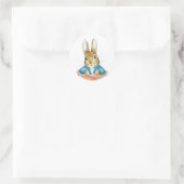 Sticker Rond Lapin de garenne (Sac)