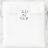 Sticker Rond Lapin farci de Lura 2 (Sac)