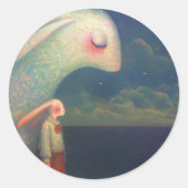 Sticker Rond Lapins (Devant)
