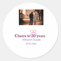 L'arc rose applaudit à 50 ans de mariage
