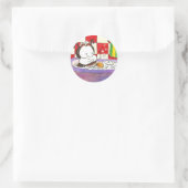 Sticker Rond Larry le Bain de Bug de Ladybug (Sac)