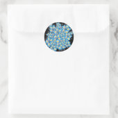 Sticker Rond L'art de MYOSOTIS (Sac)