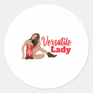 Sticker Rond L'Art Du Nez D'Aéronef Le Cadeau Versatile De La