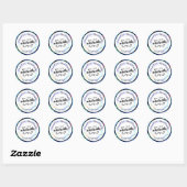 Sticker Rond L'art est l'individualité (Feuille)
