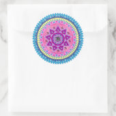 Sticker Rond L'art mandala (Sac)