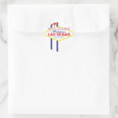 Sticker Rond las vegas (Sac)