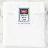 Sticker Rond L'autocollant A.T.G de BSN Bodysurfing Apparel (Sac)