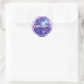 Sticker Rond L'autocollant Boule de Disco (Sac)