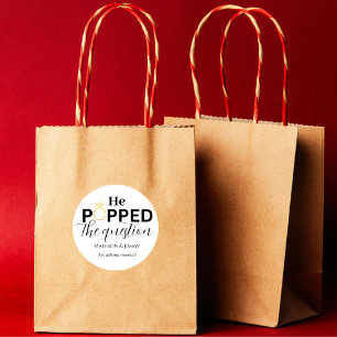 Sticker Rond L'autocollant de la partie d'engagement, il a posé