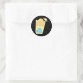 Sticker Rond L'autocollant de queue Arnold Palmer (Sac)