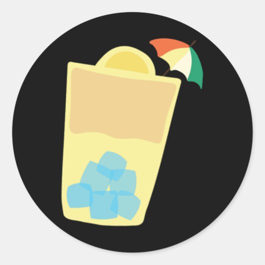 Sticker Rond L'autocollant de queue Arnold Palmer (Devant)