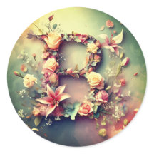 L'autocollant d'enveloppe de la lettre B