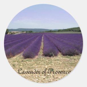 Sticker Rond Lavande de Provence