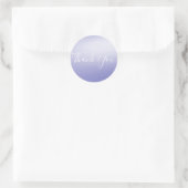 Sticker Rond Lavande Violet violet bleu brillant Fête Favoriser (Sac)