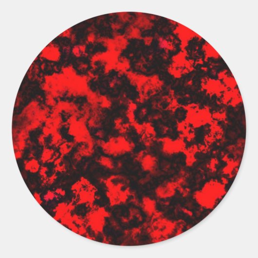 Sticker Rond Lave Hot Stups (Devant)